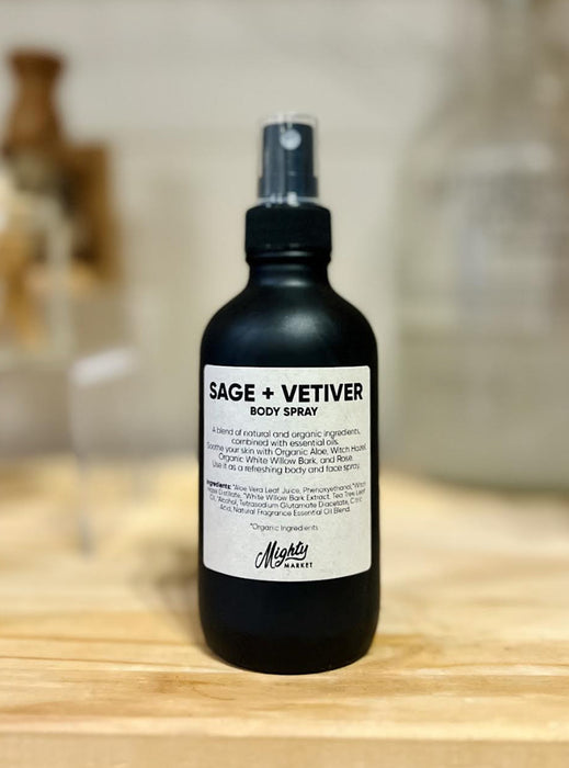 Sage and Vetiver Mens Body Spray