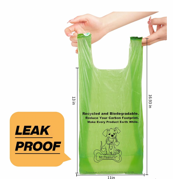 Mr Peanut's XL Biodegradeable Dog Pick Up bags