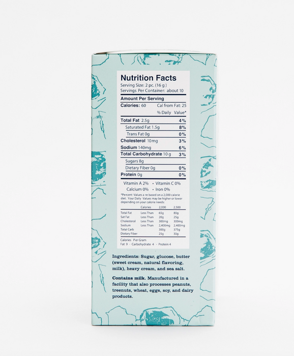 Pure Sea Salts Caramels