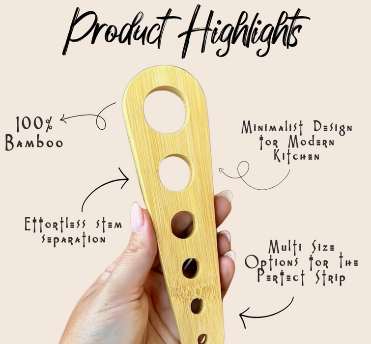 Bamboo Herb Stripper