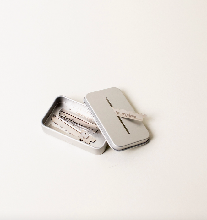 Razor Blade Recycling Tin
