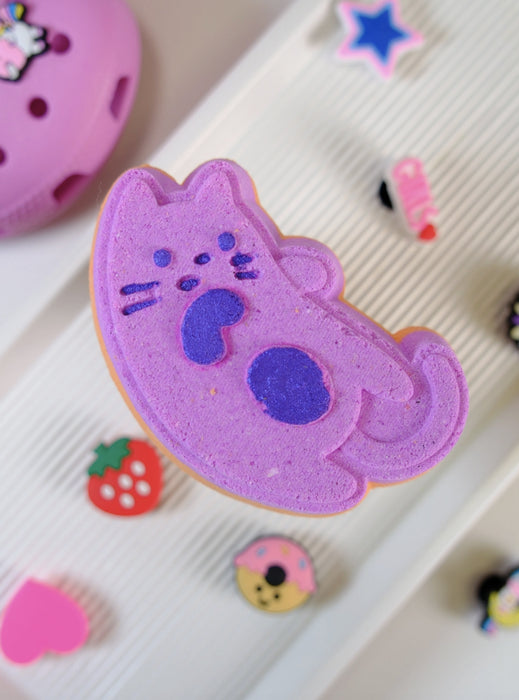 Meow Bath Bomb with Shoe Charm