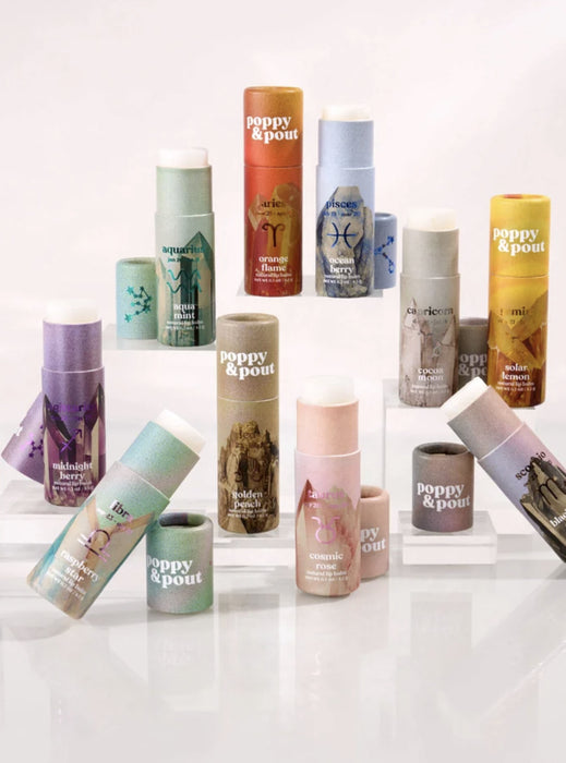 Poppy and Pout Zodiac Cosmic Crystal Collection