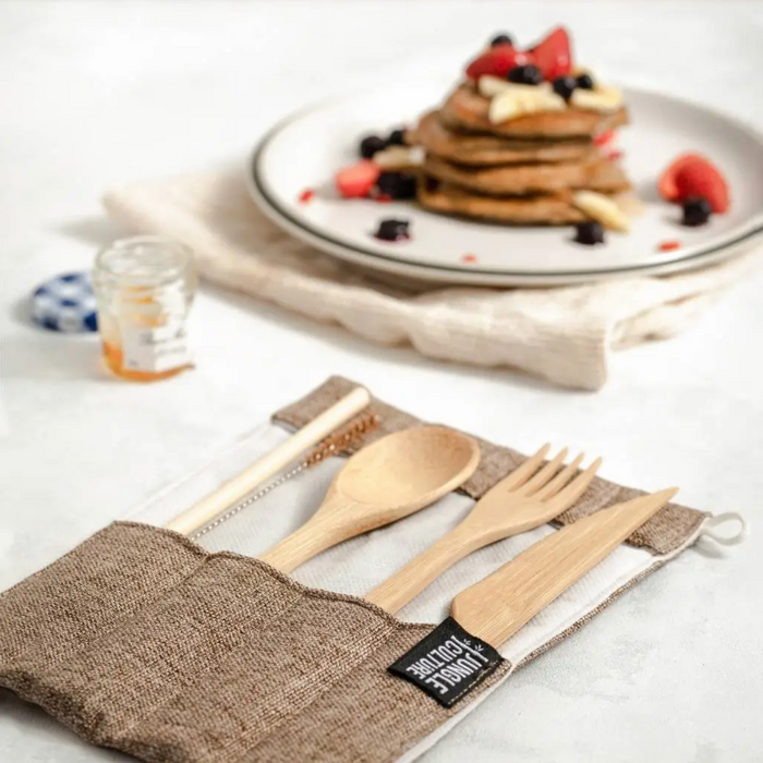 Eco-Friendly Reusable Cutlery Set - Tangled Up In Hue